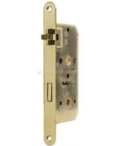 Insteekslot 105K WC Rechts 50/8mm Messing Gepolijst drie-delige anti-rammel schoot
