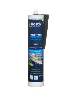 Bostik MSR Deck Caulk, deknaden rubber (zwart) - Koker 290ml