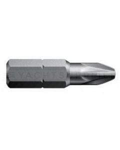 Pozidrive bit RVS PZ 1