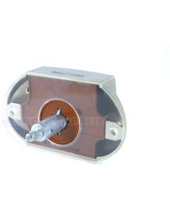Drukknopslot vulplaat 2mm transparant