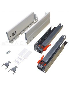 Zelfbouw lade set Alphabox Wit 600mm Soft-close