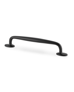 Meubelgreep 'Ashbury' - Zwart - 200x38x160mm - AW861-160-BL