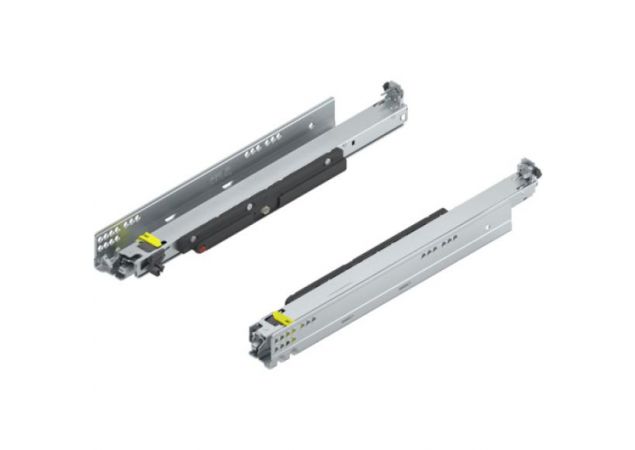 Blum Movento ladegeleider 450mm Tip-on volledig uittrekbaar 70kg per paar