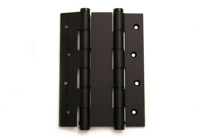 Deurveerscharnier dubbelwerkend - Lengte 180mm - Deurdikte 40mm - Aluminium zwart