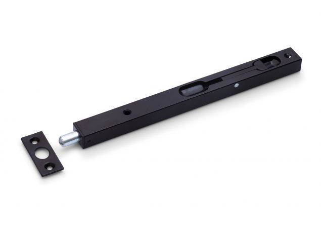 Bascule kantschuif 400x17 mm - Zwart - Recht