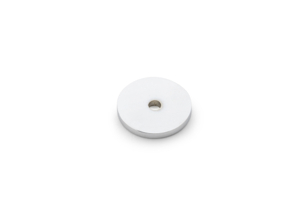 Achterplaat rond voor Meubelknop - Ø25mm - Gepolijst chroom - AW895-25-PC