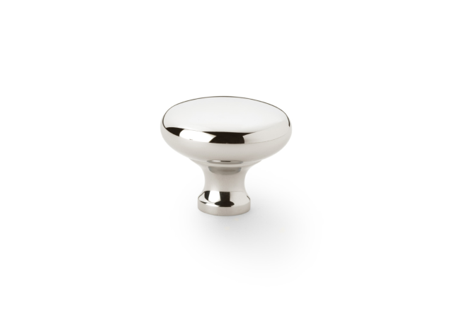 Meubelknop 'Wade' - Nikkel gepolijst - Ø38mm - Hoogte 32mm - AW836-38-PN