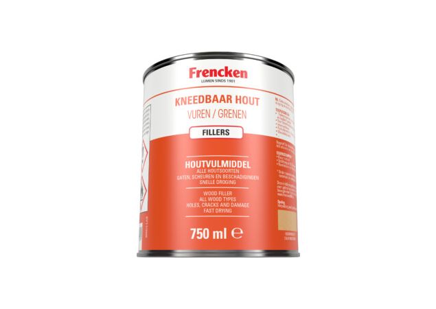 Frencken Kneedbaar Hout - Naturel - 750 ml - Bus