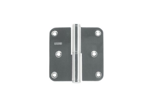 Paumelle HDD 80x80x2.5 nikkel Rechts