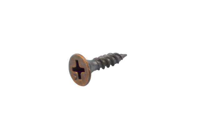 HDD schroef voor paumelle 4x16mm brons