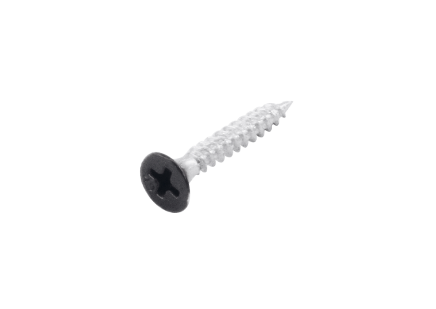HDD schroef voor paumelle 4x25mm carbon zwart
