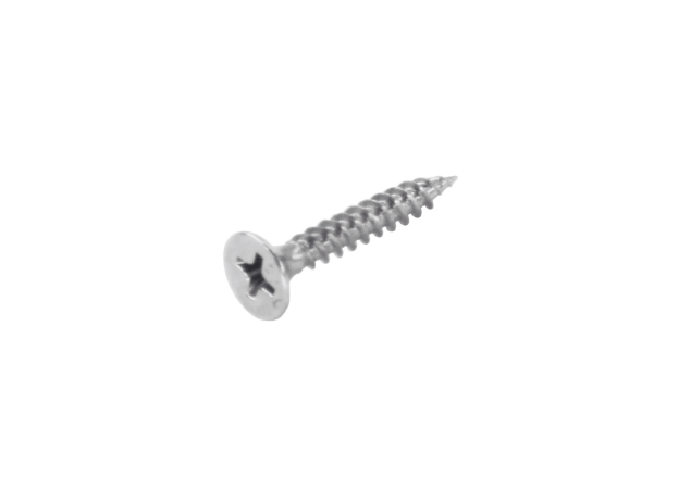 HDD schroef voor paumelle 4x25mm rvs geborsteld