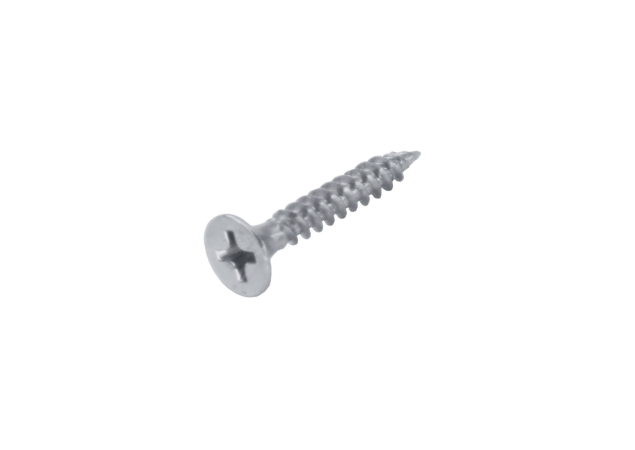 HDD schroef voor paumelle 4x25mm nikkel