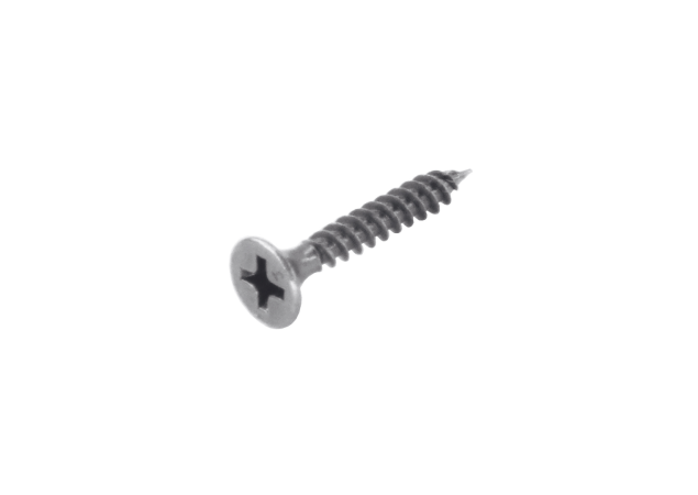 HDD schroef voor paumelle 4x25mm antiek zilver