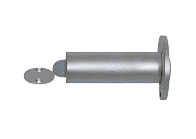 Deurbuffer - 103,5mm - Voor wandmontage - Messing mat chroom