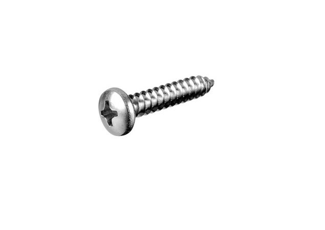 Plaatschroef 4,8x32mm DIN 7981 Rvs 304 Bol kop - 100 stuks