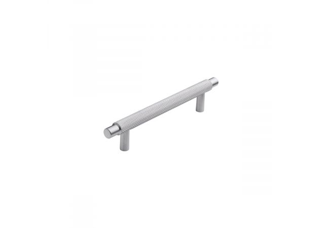 T-Greep met ruitstructuur - 246x14x192mm - RVS Look