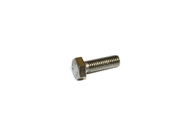 Zeskanttapbout M10x20 volledig draad - Rvs 316 - DIN 933 - Per stuk