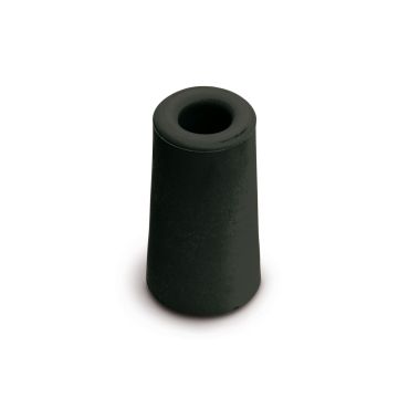 Deurstopper rubber zwart Ø39x59mm