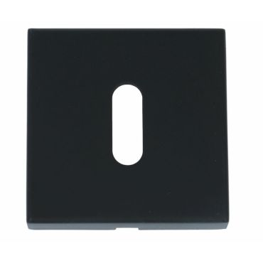 Klavierrozet vierkant 53mm - Mat zwart