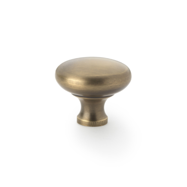 Meubelknop 'Wade' - Antiek messing - Ø38mm - Hoogte 32mm - AW836-38-AB