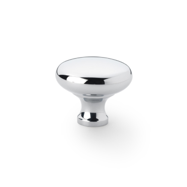 Meubelknop 'Wade' - Chroom gepolijst - Ø38mm - Hoogte 32mm - AW836-38-PC