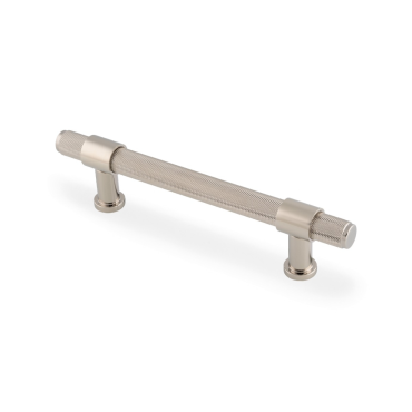 Meubelgreep Knurled 'Kingston' - PVD Nikkel gepolijst - 188x44x128mm - AW839-128-PNPVD