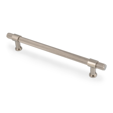 Meubelgreep Knurled 'Kingston' - PVD Nikkel gepolijst - 284x44x224mm - AW839-224-PNPVD