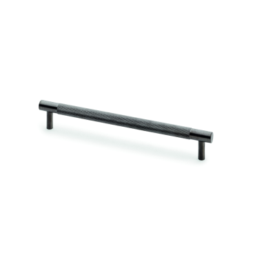 Meubelgreep Knurled 'Brunel' - PVD Antraciet - 217x32x192mm - AW810-192-DBZPVD