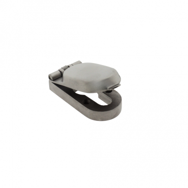 Profiel cilinder afdekkap 58x29x17mm per stuk per stuk