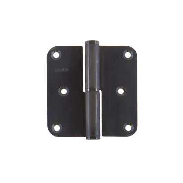 Paumelle HDD 80x80x2.5 carbon zwart Rechts