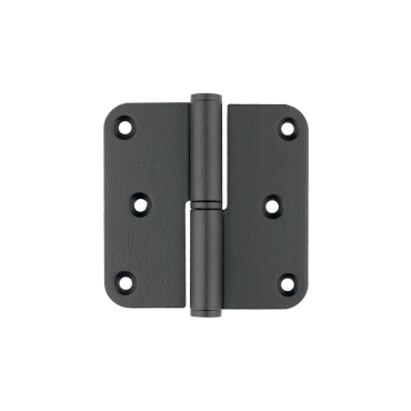 Paumelle HDD 80x80x2.5 mat zwart Links