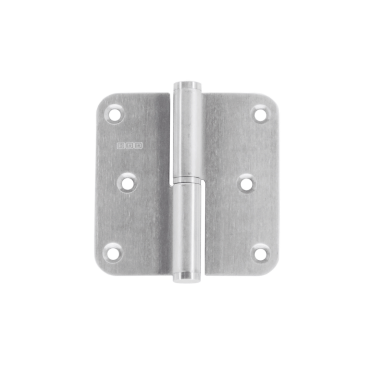 Paumelle HDD 80x80x2.5 rvs geborsteld Rechts