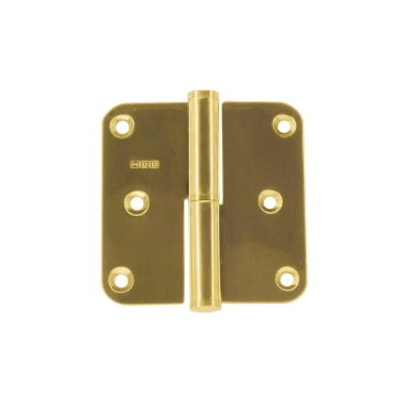 Paumelle HDD 80x80x2.5 PVD koper Links