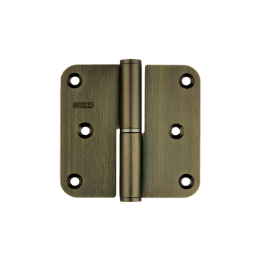 Paumelle HDD 80x80x2.5 mat brons Links