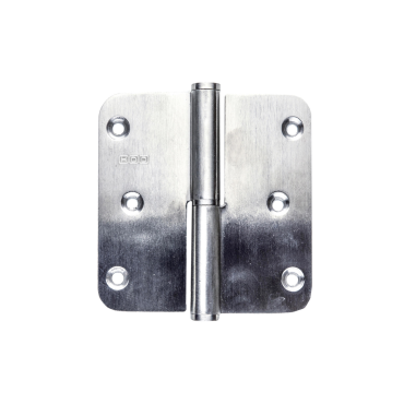 Paumelle HDD 89x89x2.5 rvs geborsteld Links