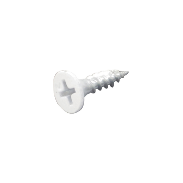HDD schroef voor paumelle 4x16mm wit