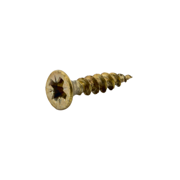 HDD schroef voor paumelle 4x20mm mat brons