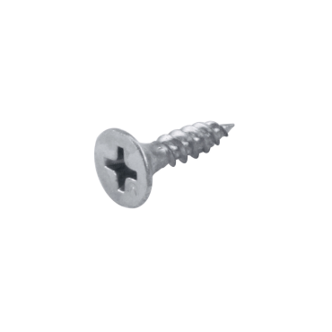 HDD schroef voor paumelle 4x20mm nikkel