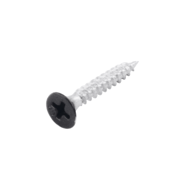 HDD schroef voor paumelle 4x25mm mat zwart