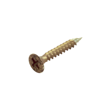 HDD schroef voor paumelle 4x25mm antiek brons