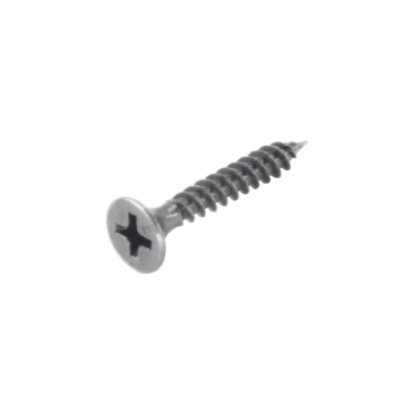HDD schroef voor paumelle 4x25mm antiek zilver