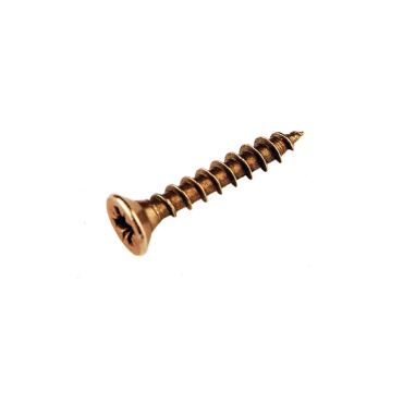HDD schroef voor paumelle 4x25mm rood koper