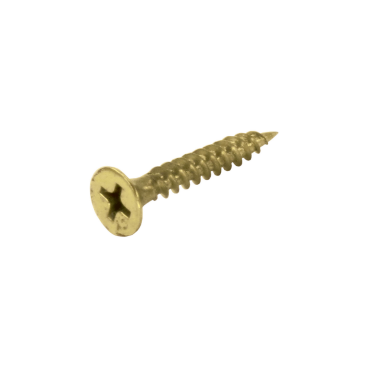 HDD schroef voor paumelle 4x35mm mat koper