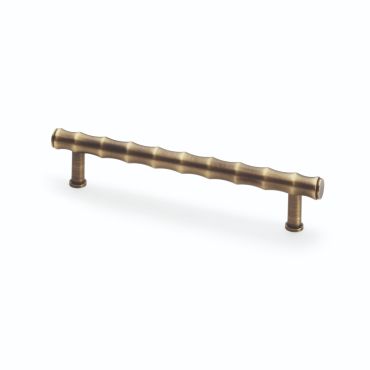 Meubelgreep Bamboo 'Crispin' - Antiek messing - 198x38x160mm