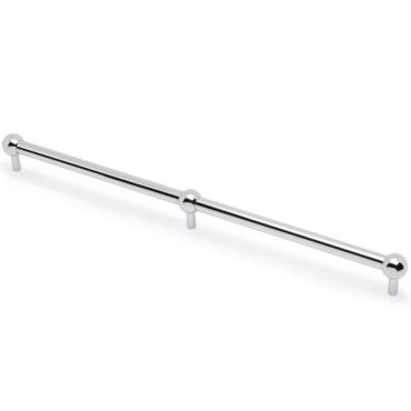 Meubelgreep Plain Caesar Chroom gepolijst 473x25x448mm AW856-448-PC