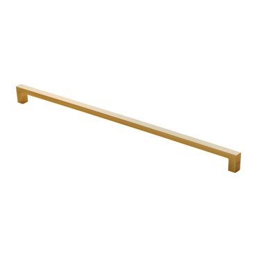 Meubelgreep vierkant - 329x28x320mm - Mat messing - FTD401FSB