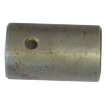 Knevelbus staal 93mm incl. 2 Messing inleg ringen Staal