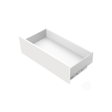 Lade op maat - Soft-close - Hoogte: 170mm - Diepte: 500mm - Wit