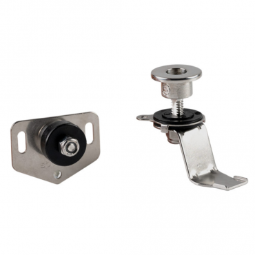 Luiksluiting RVS 316 Ø25mm lengte 46.6 mm max - E5-70-1627-701